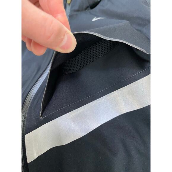 Nike Storm Fit Vapor Women's S Black Full Zip Hooded Reflective Running Jacket - Picture 7 of 15